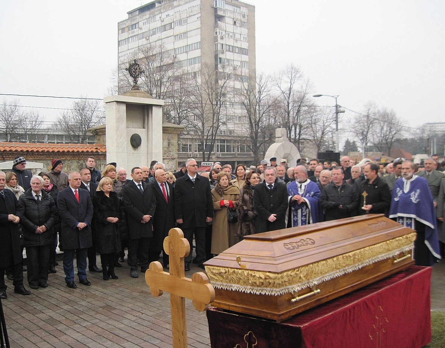 Посмртни остаци Димитрија Туцовића положени у Алеју великана
