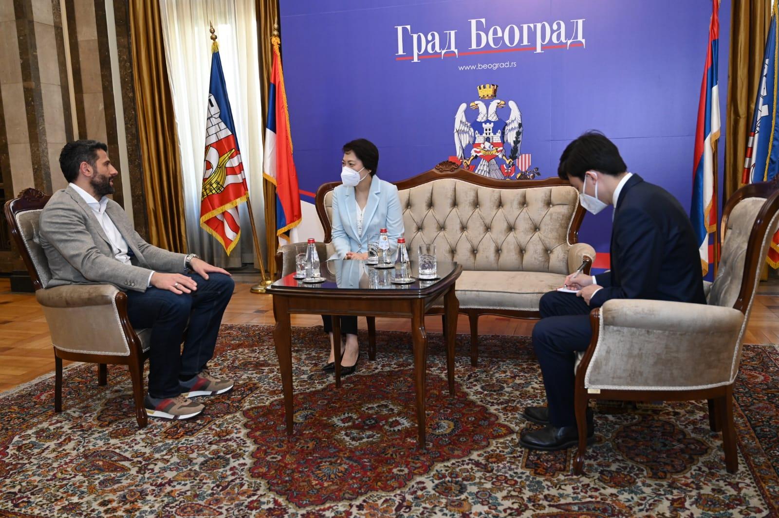 Gradonačelnik Šapić: Tradicionalno dobri odnosi između srpskog i kineskog naroda