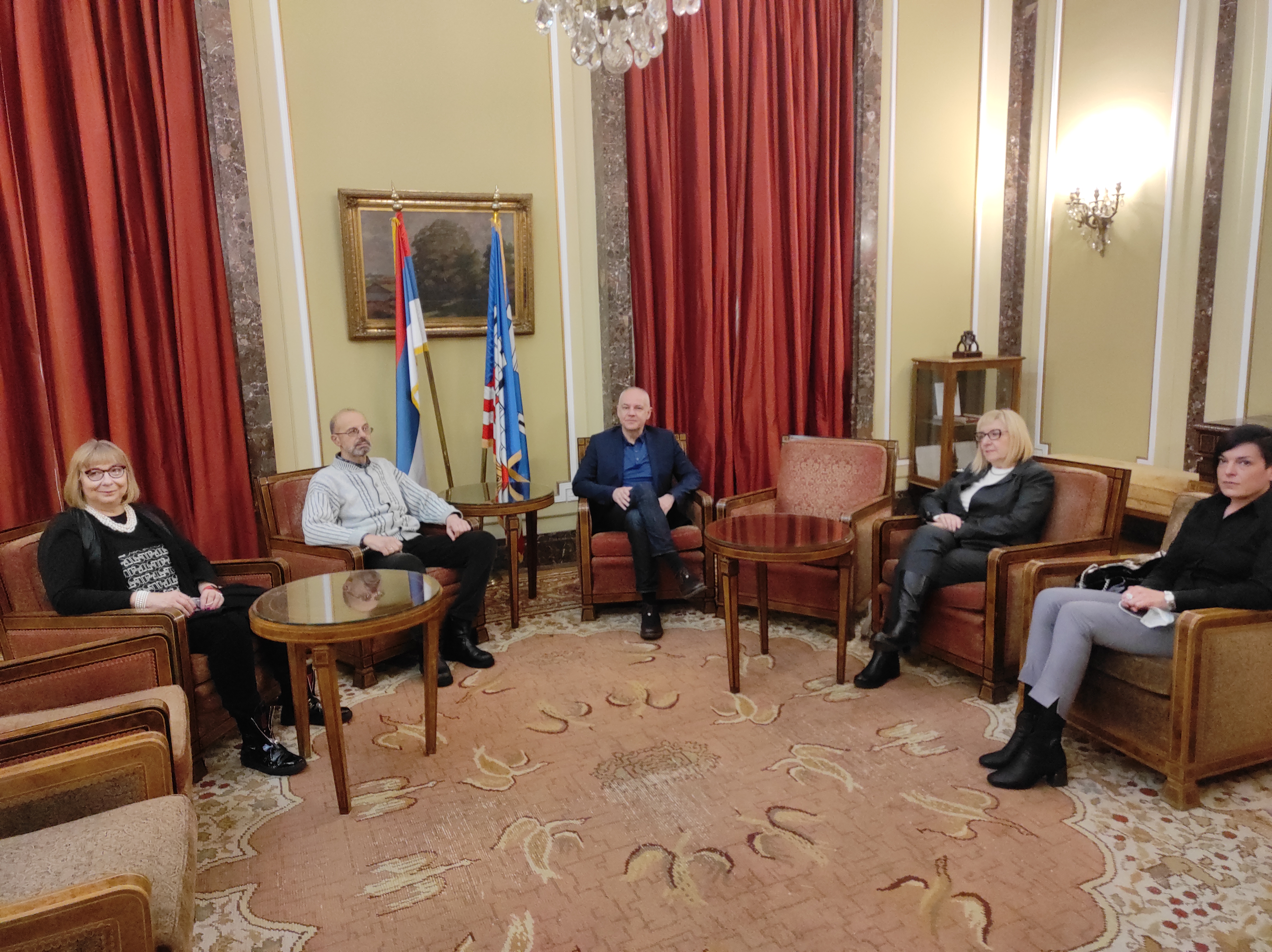 Radojičić potpisao ugovor kojim se Legat Milorada Pavića poverava na čuvanje Biblioteci grada Beograda