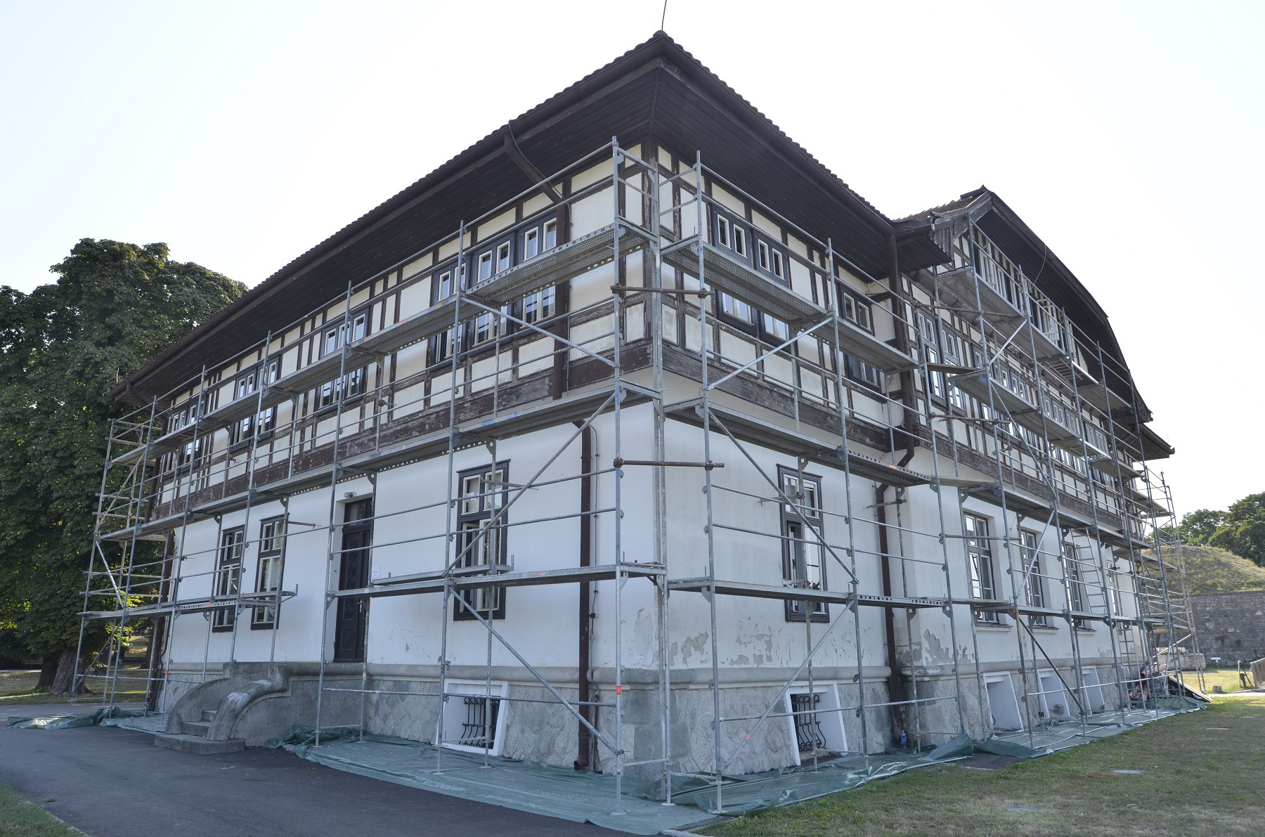 Рестаурацијa фасада на згради Завода за заштиту споменика културе града Београда