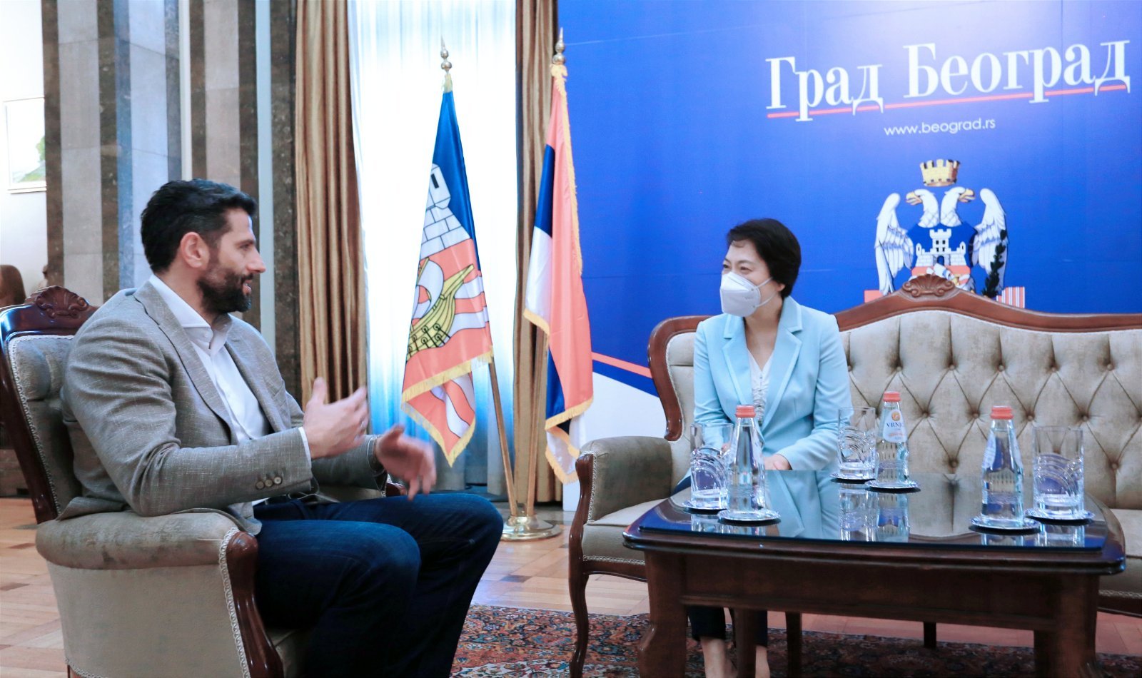 Gradonačelnik Šapić: Tradicionalno dobri odnosi između srpskog i kineskog naroda
